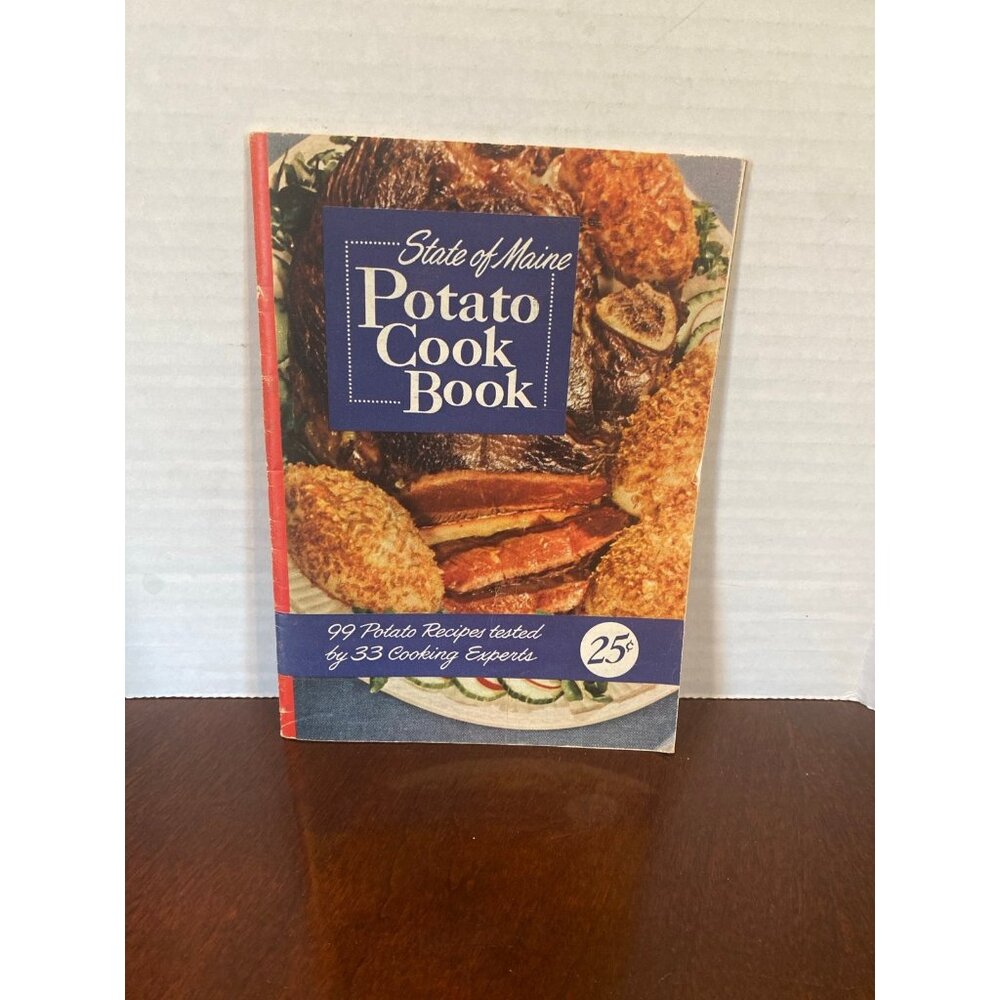Vintage 1950 State of Maine Potato Cookbook Recipe Booklet